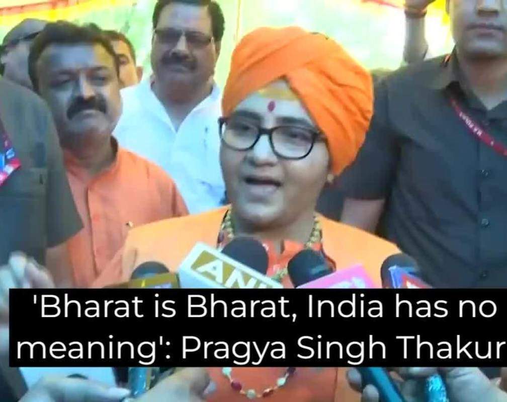 
Pragya Thakur says the opposition alliance does not have any policies
