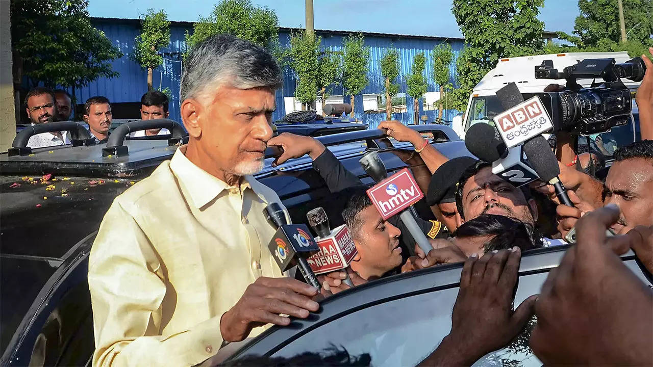 Quid Pro Quo case of Inner Ring Road alignment: Chandrababu Naidu named  accused-1 by Andhra Pradesh CID | Hyderabad News - Times of India