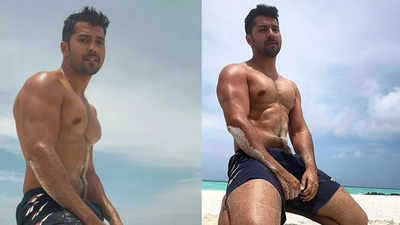 'Thirst', writes Varun Dhawan as he shows off his ripped body in latest pictures