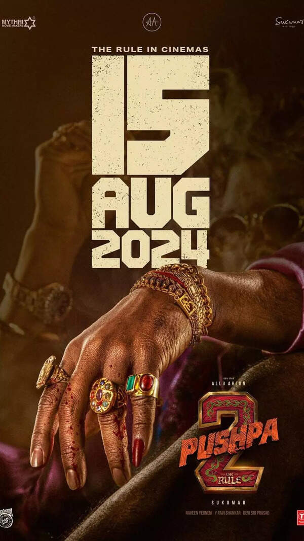 Allu Arjun's 'Pushpa 2: The Rule' Release Date Announced