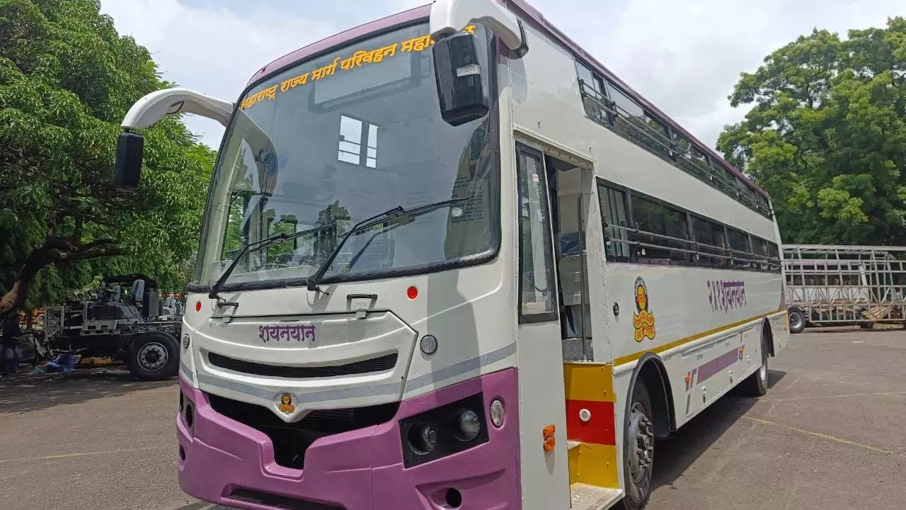 Non-AC Coaches: Msrtc Sleeper Coach To Run From Mumbai To Goa | Mumbai News  - Times of India