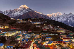 What makes Namche Bazaar so popular among trekkers?