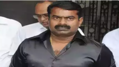 Seeman fails to appear before cops once again | Chennai News - Times of ...