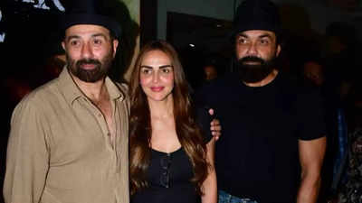 Esha Deol refuses to talk about her equation with Sunny Deol and Bobby Deol: We will not talk no matter how much we are coaxed