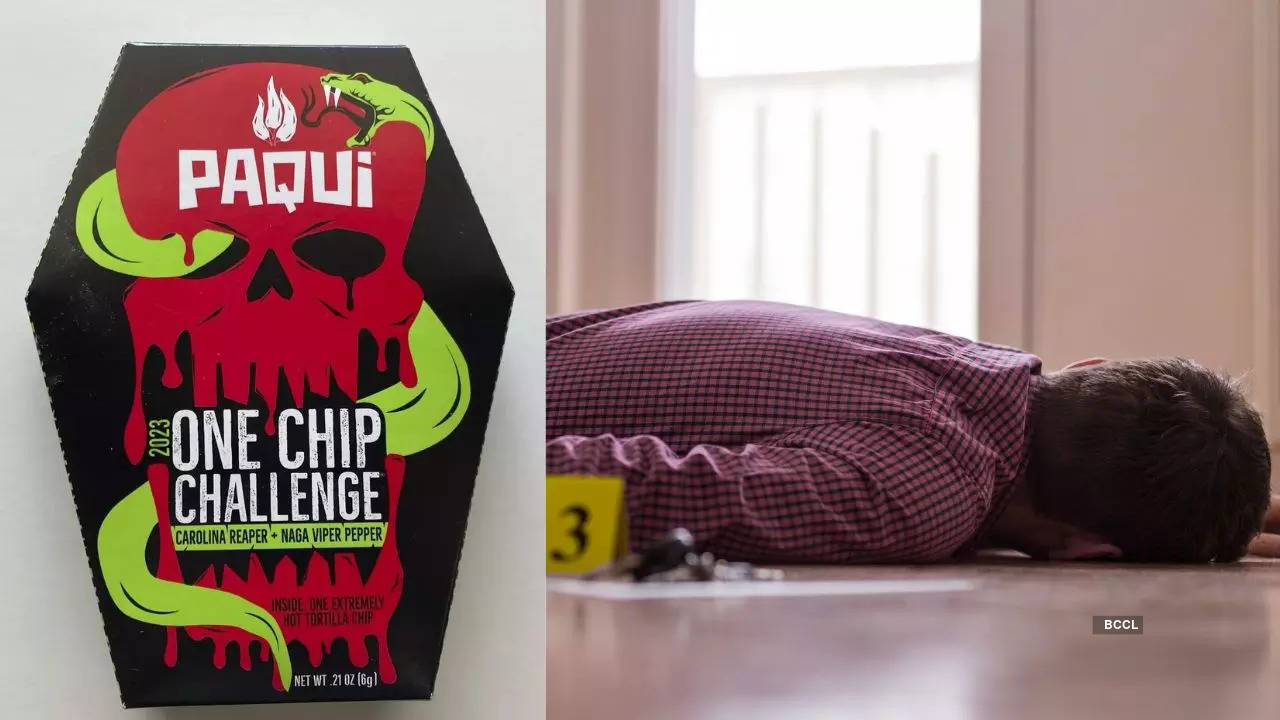 I Survived the World's Spiciest Chip 🔥 (2023 Paqui One Chip Challenge) 