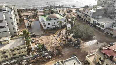 Libyan city of Derna buries 700 people killed in devastating floods