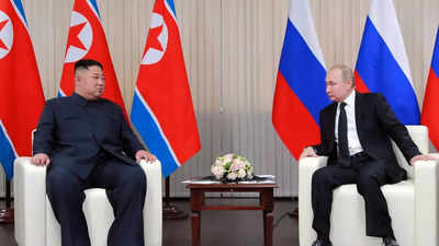 Putin welcomes Kim Jong Un at cosmodrome in Russia's far east