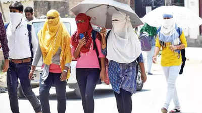 Ahmedabad records maximum temperature of 34.4°C