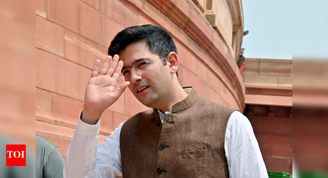 Raghav Chadha: Inflation lowest in Delhi due to CM Arvind Kejriwal's ...