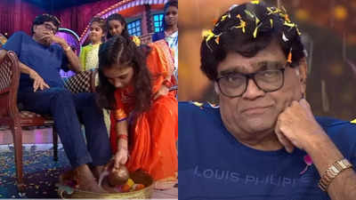 Sa Re Ga Ma Pa Li'l Champs contestants pay heart-touching tribute to veteran actor Ashok Saraf, the latter gets teary-eyed