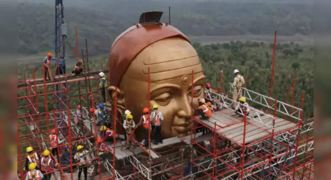 Adi Shankaracharya: MP to unveil 108 ft tall statue of Adi Shankaracharya on Sept 18 | Times of India Travel