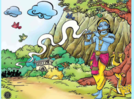 You are a true Krishn lover if u can find all the 10 flutes in this optical illusion
