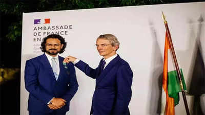 Fashion designer Rahul Mishra conferred Chevalier dans l'Ordre des Arts et des Lettres