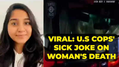 ‘She was 26… had limited value’: Video shows US cops joking about Indian student knocked dead by police car
