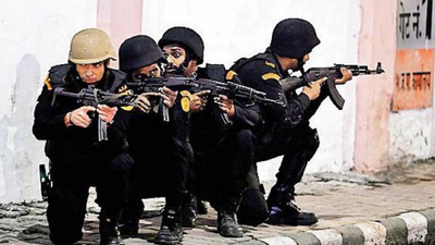 NSG swoops in as 'terrorists' strike prime locations in city