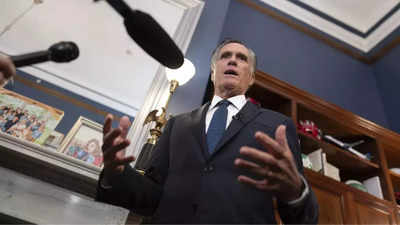 Mitt Romney: Romney Won't Seek Re-election In 2024 - Times Of India