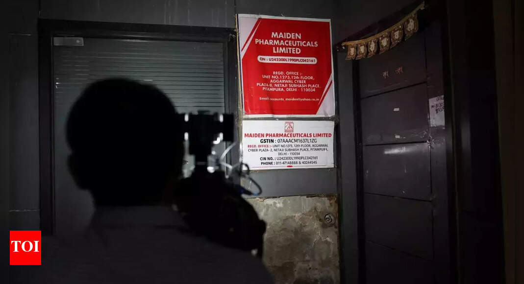 Cough Syrup Deaths Firms linked to cough syrup deaths had received warnings India News