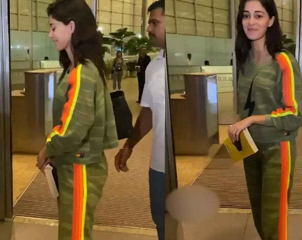 
'Do minute time nahi hai' - Ananya Panday looks busy, politely refuses to pose for the paparazzi
