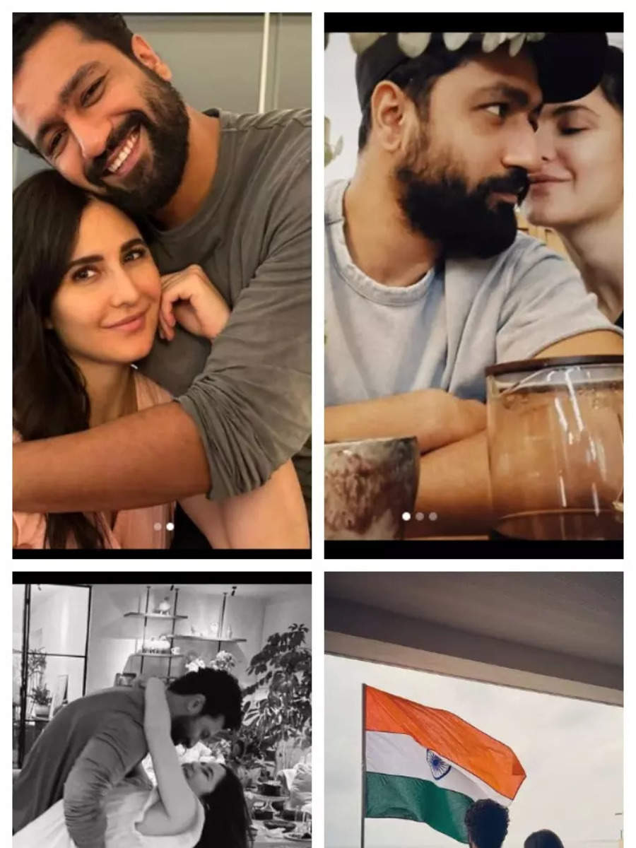 Vicky Kaushal-Katrina Kaif's Loved-up Pics On The Gram | Times Of India