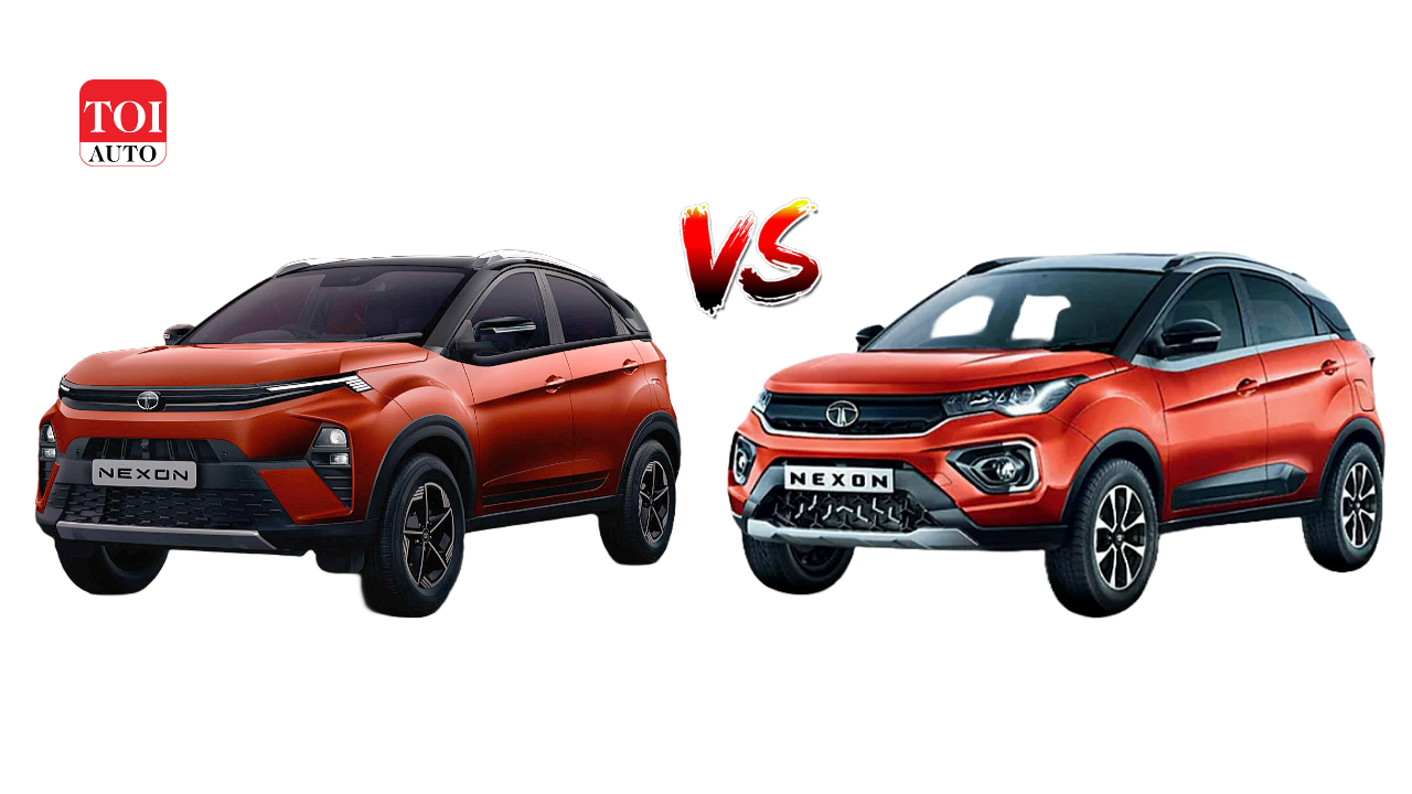 New Tata Nexon Facelift Vs Old Nexon: What's Changed And