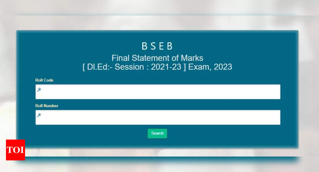 Bihar DElEd Result 2023: declared on secondary.biharboardonline.com, direct link to download |