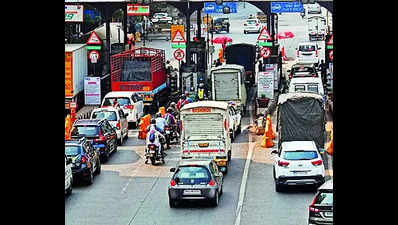 12.5% to 18.75% hike in toll at Mumbai's 5 entry points from October 1