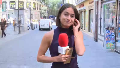 Shocking! Female news reporter groped on live TV, harasser arrested