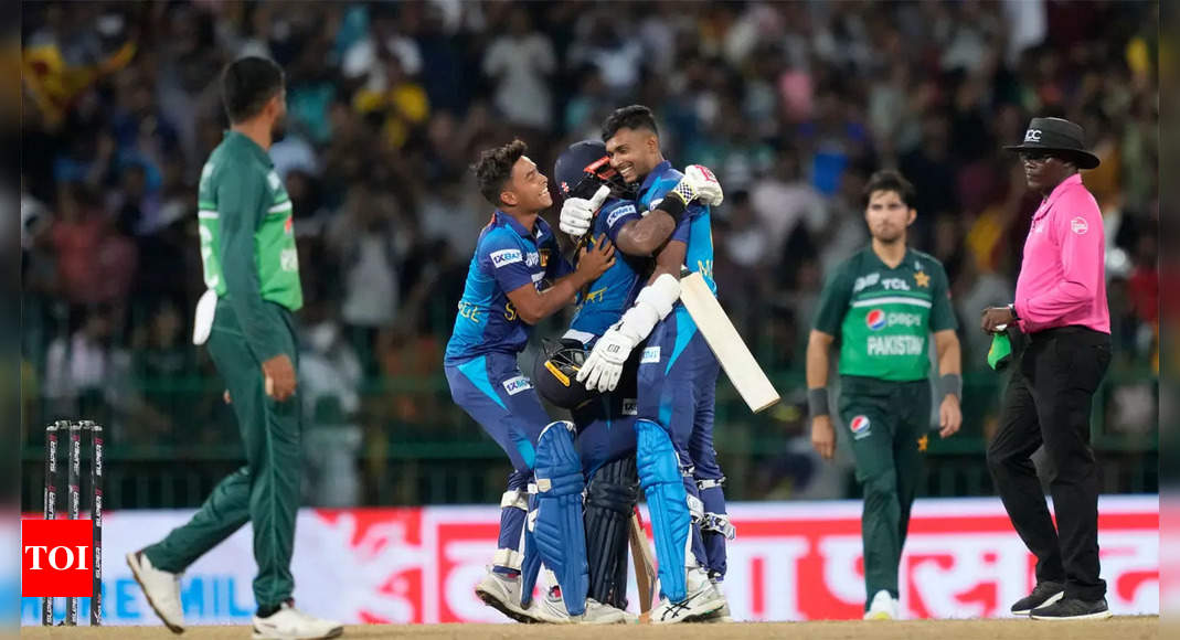 How Sri Lanka pipped Pakistan in last-over thriller to set up Asia Cup final with India | Cricket News – Times of India