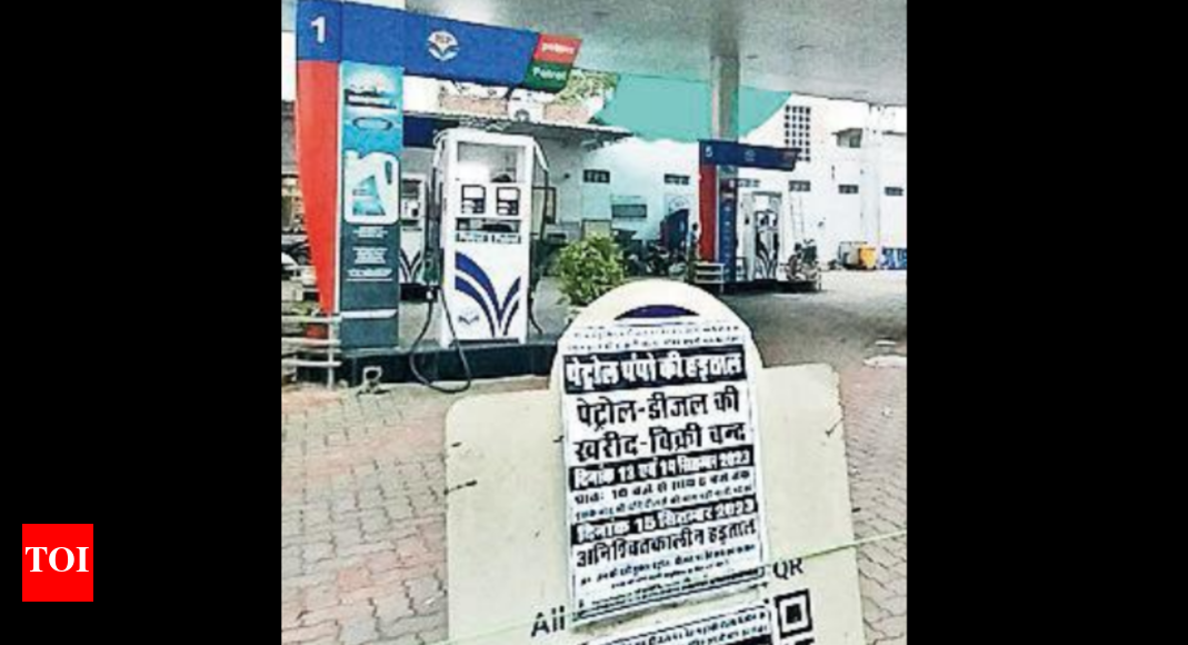 Rajasthan petrol pump strike Petrol pumps to remain fully shut from