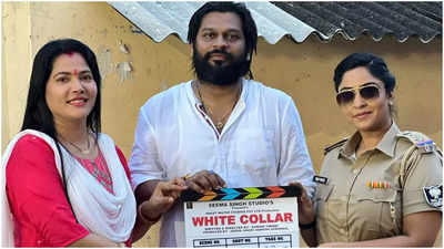Shubhi Sharma wraps up the shoot of 'White Collar'