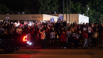 Why are auto workers on strike against three major US carmakers