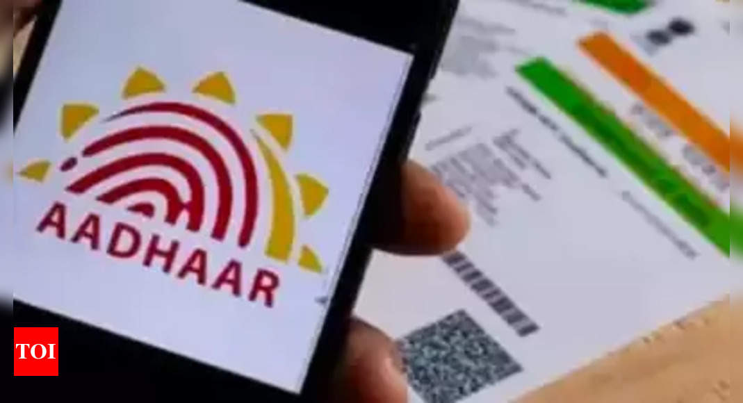 government-extends-deadline-for-free-updation-of-aadhaar-details-times-of-india