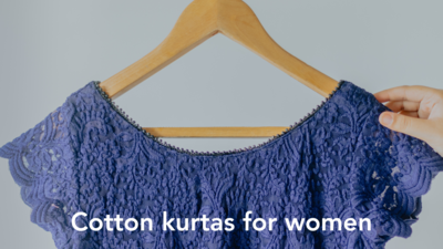 Kurta for women : Cotton kurtas for women under 500 (May, 2024)