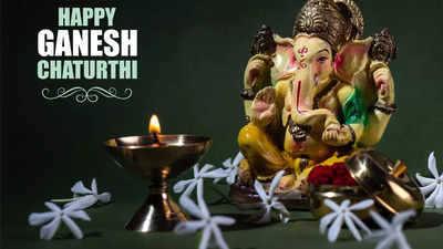 Happy Ganesh Chaturthi 2023: Images, Wishes, Messages, Quotes, Pictures and  Greeting Cards and GIFs - Times of India