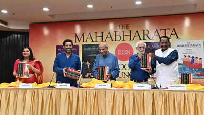 'The Mahabharata: Mewari Miniature Paintings' by Alok Bhalla and Chandra Prakash Deval launched in Delhi