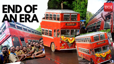 Mumbai's iconic double-decker buses bid farewell after 80 years on city road