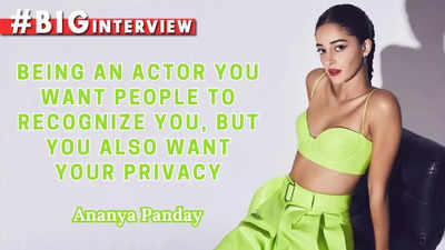 Ananya Panday: Sara Ali Khan, Janhvi Kapoor and I always look out for each other - #BigInterview
