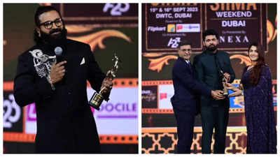SIIMA Awards 2023: Rakshit shetty's '777 Charlie' is best film; Rishab Shetty, Yash, Srinidhi Shetty bag acting honours