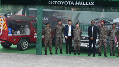 Toyota's modified Hilux pick-up for Indian Army is a treat to watch