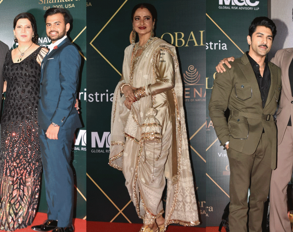 
Rekha, Raveena Tandon, Vaani Kapoor attend an award show in Mumbai
