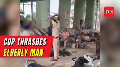 Viral: Asst sub-inspector thrashes elderly man in Punjab's Patiala, suspended