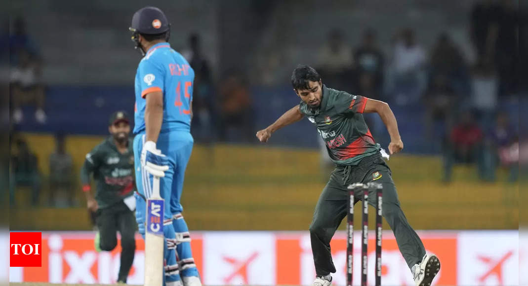 Asia Cup 2023: Rohit bhai was a dream wicket, says Bangladesh debutant Tanzim Hasan – Instances of India