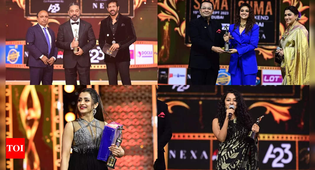 SIIMA Award 2023 LIVE Updates Second day of the event recognizes