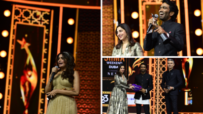 SIIMA 2023: Pradeep Ranganathan wins the award for Best Debut Actor, Aditi Shankar takes home Best Debut Actress honor