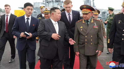 North Korea's Kim Jong-un visits university in Vladivostok as state media reports on arms talks with Moscow