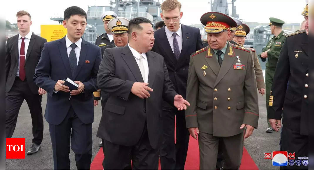 United States: North Korea’s Kim Jong-un visits university in Vladivostok as state media reports on arms talks with Moscow
