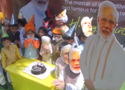 West Bengal: Siliguri kids dress up as PM Modi to celebrate his birthday