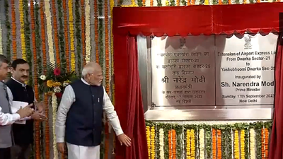 Pm Modi Inaugurates Extension Of Delhi Airport Metro Express Line Pm Modi Inaugurates Extension Of Delhi Airport Metro Express Line