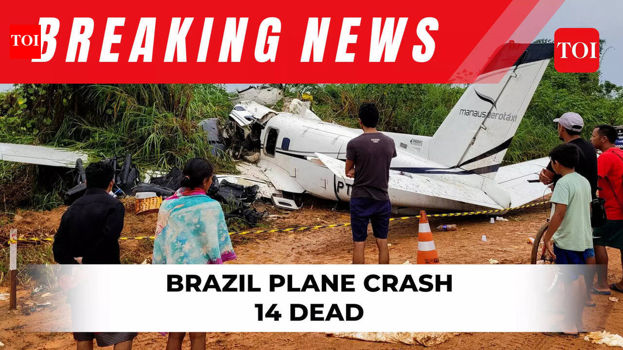 Brazil Plane Crash: All 14 onboard killed in a plane crash in Brazil's ...