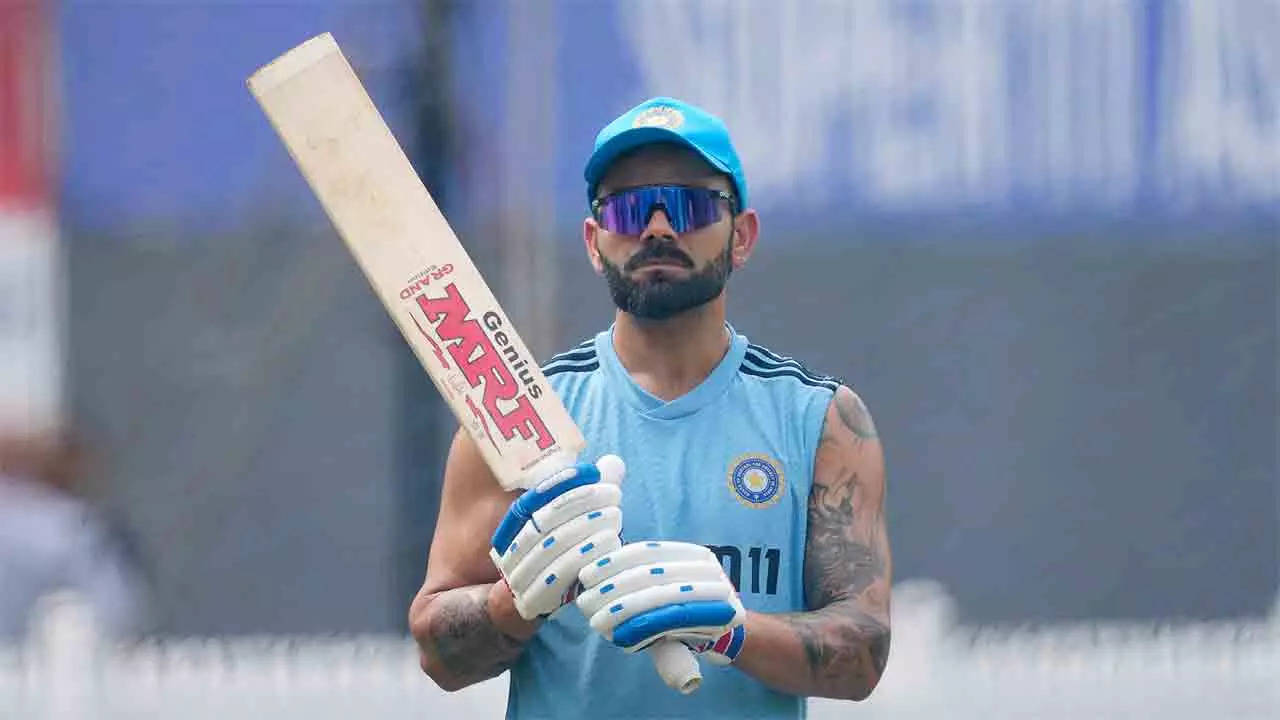 Virat Kohli's batting gloves during his 'MCG special' vs Pak fetch Rs 3.2 lakhs in Chappell's charity dinner | Cricket News - Times of India